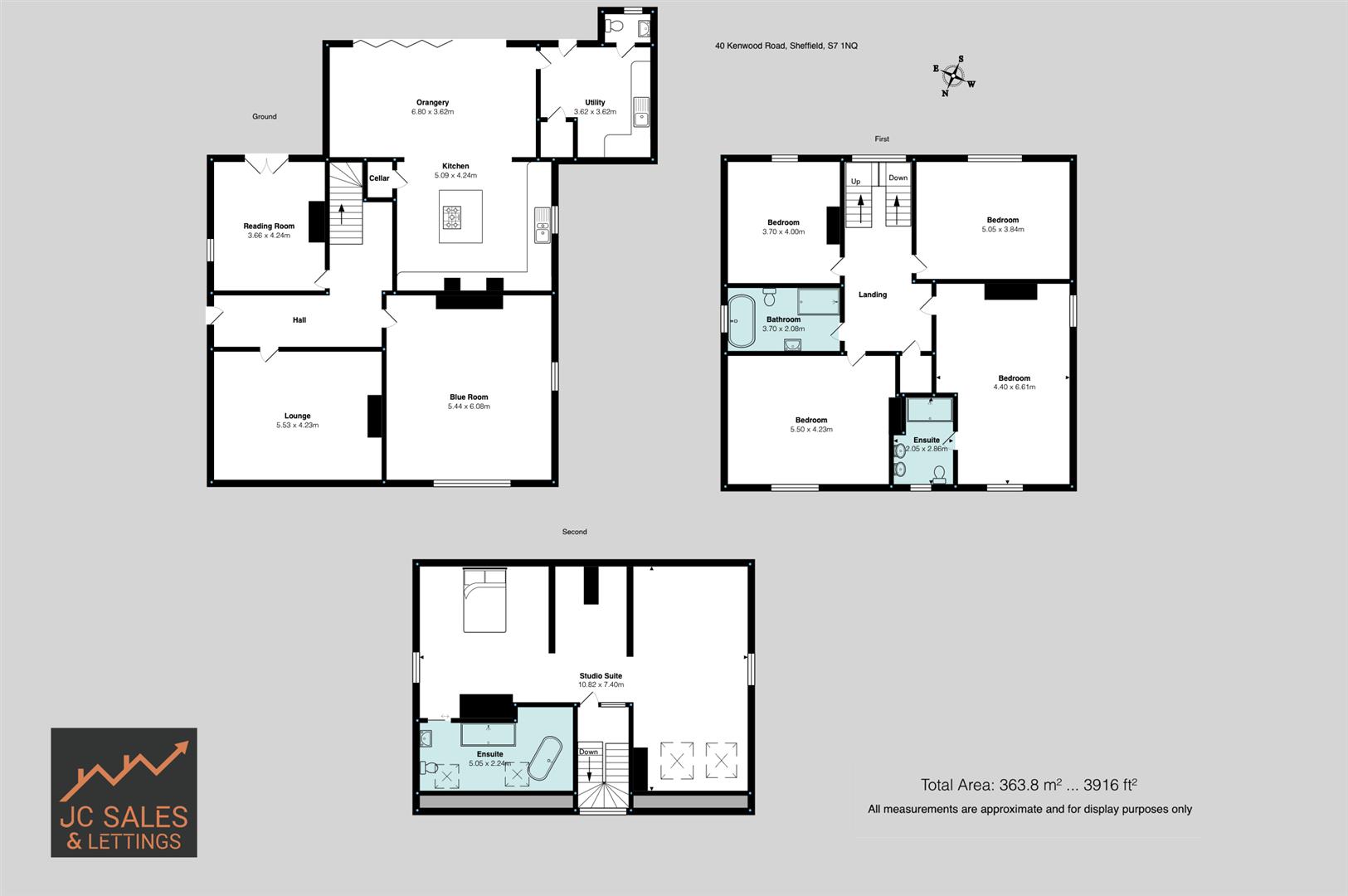 Kenwood Road, Sheffield Floorplan